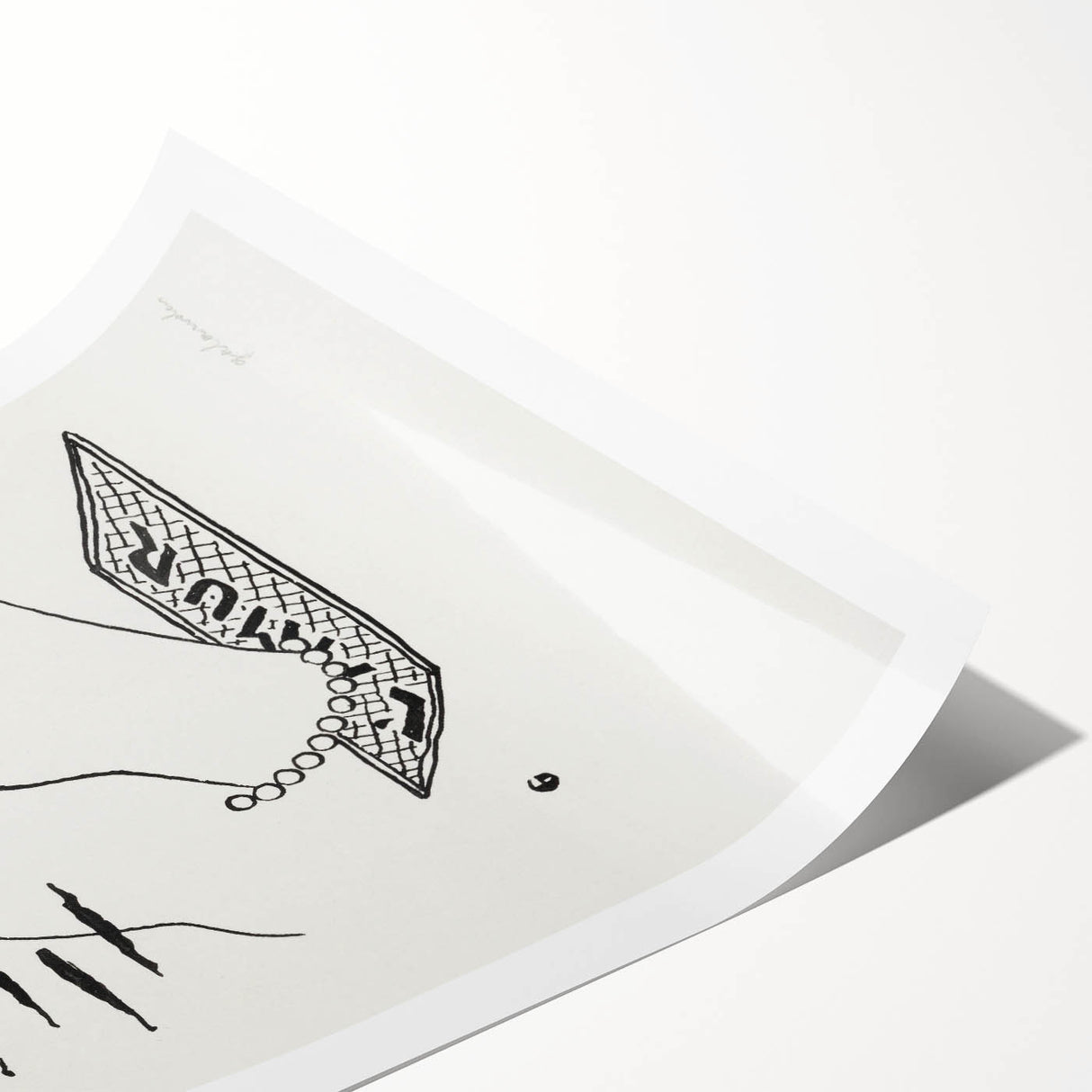 Modern Wall Art - Mikuláš Galanda’s Volcano Print