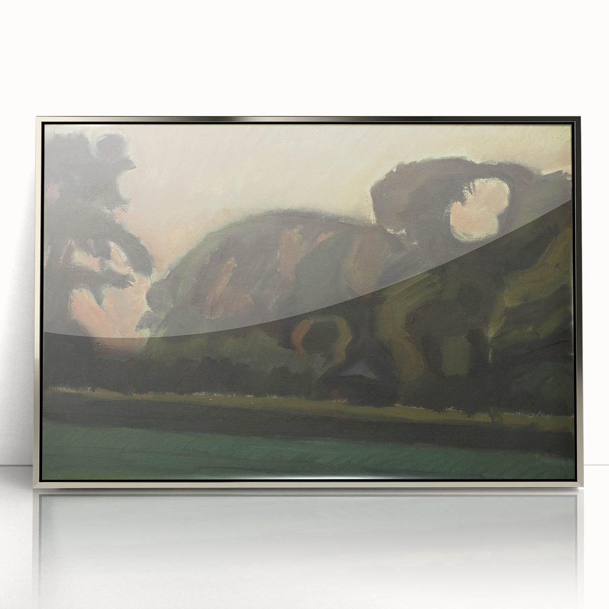 Modern Wall Art – Abstract Landscape After Sunset