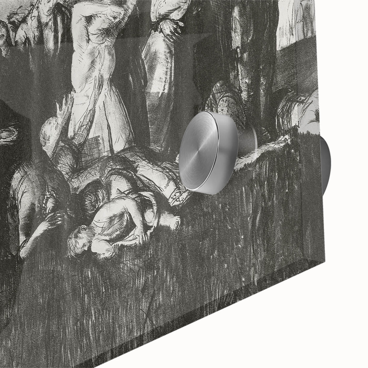 Modern Wall Art – The Village Massacre by George Wesley Bellows