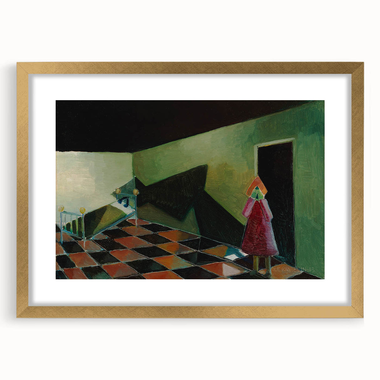 Modern Wall Art – Abstract Orphan by Ole Kandelin