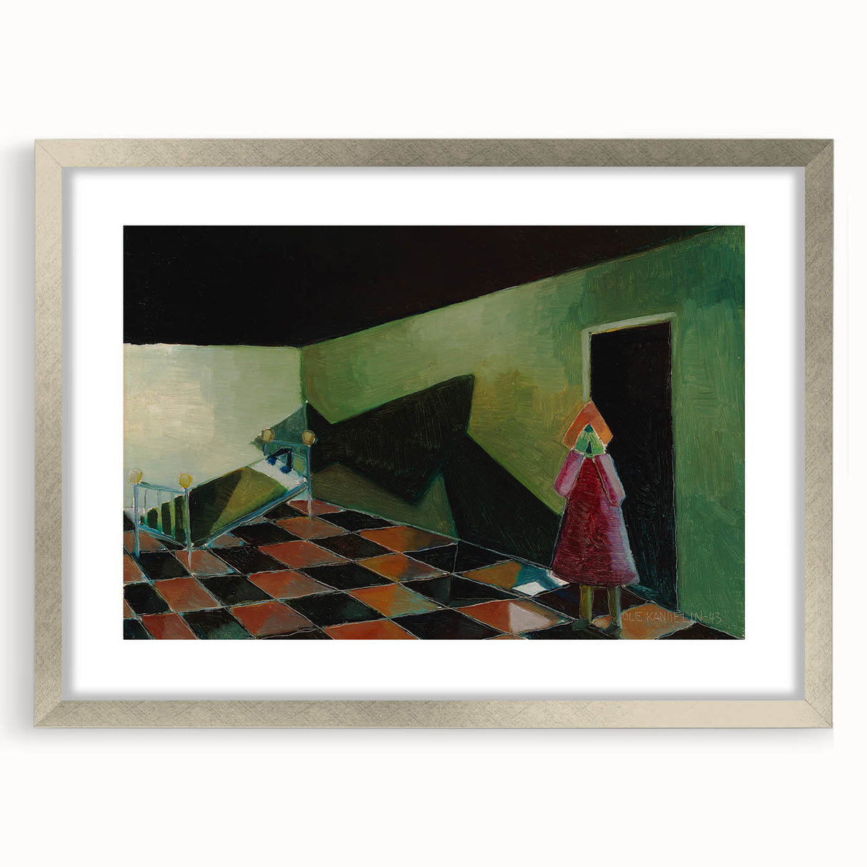 Modern Wall Art – Abstract Orphan by Ole Kandelin