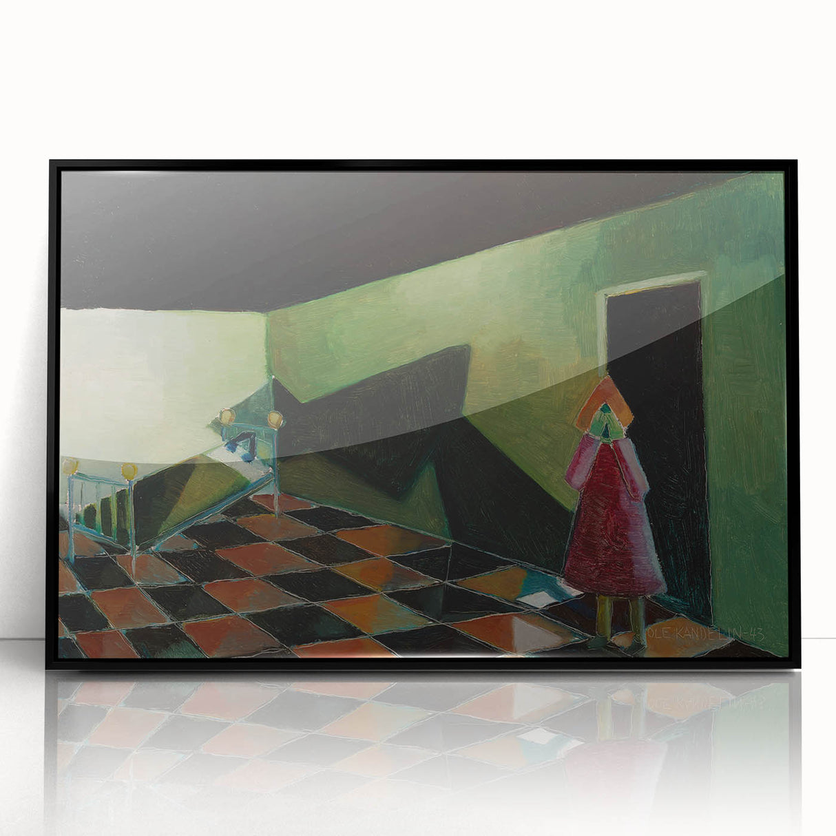 Modern Wall Art – Abstract Orphan by Ole Kandelin