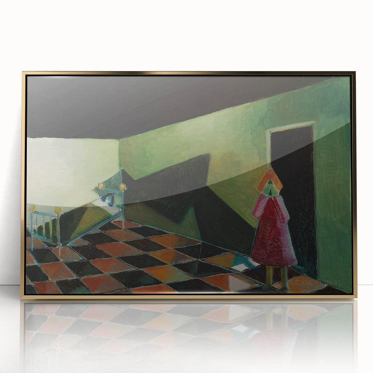 Modern Wall Art – Abstract Orphan by Ole Kandelin