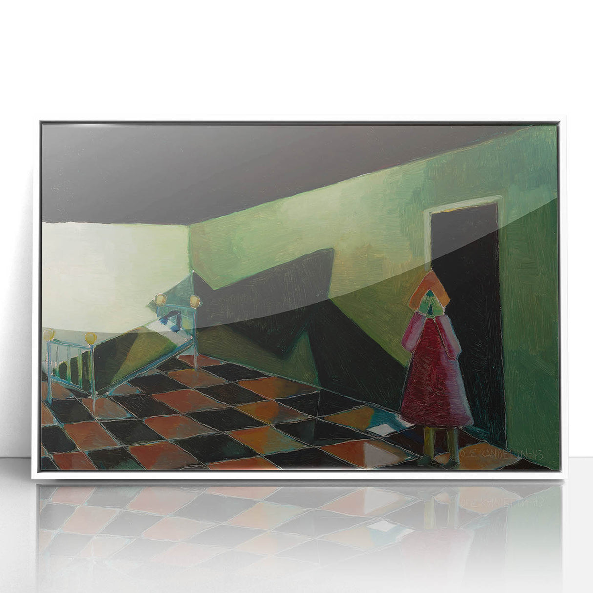 Modern Wall Art – Abstract Orphan by Ole Kandelin