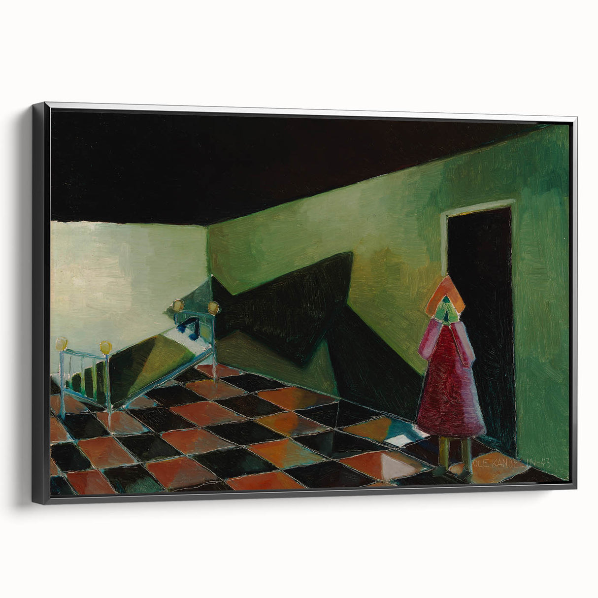 Modern Wall Art – Abstract Orphan by Ole Kandelin