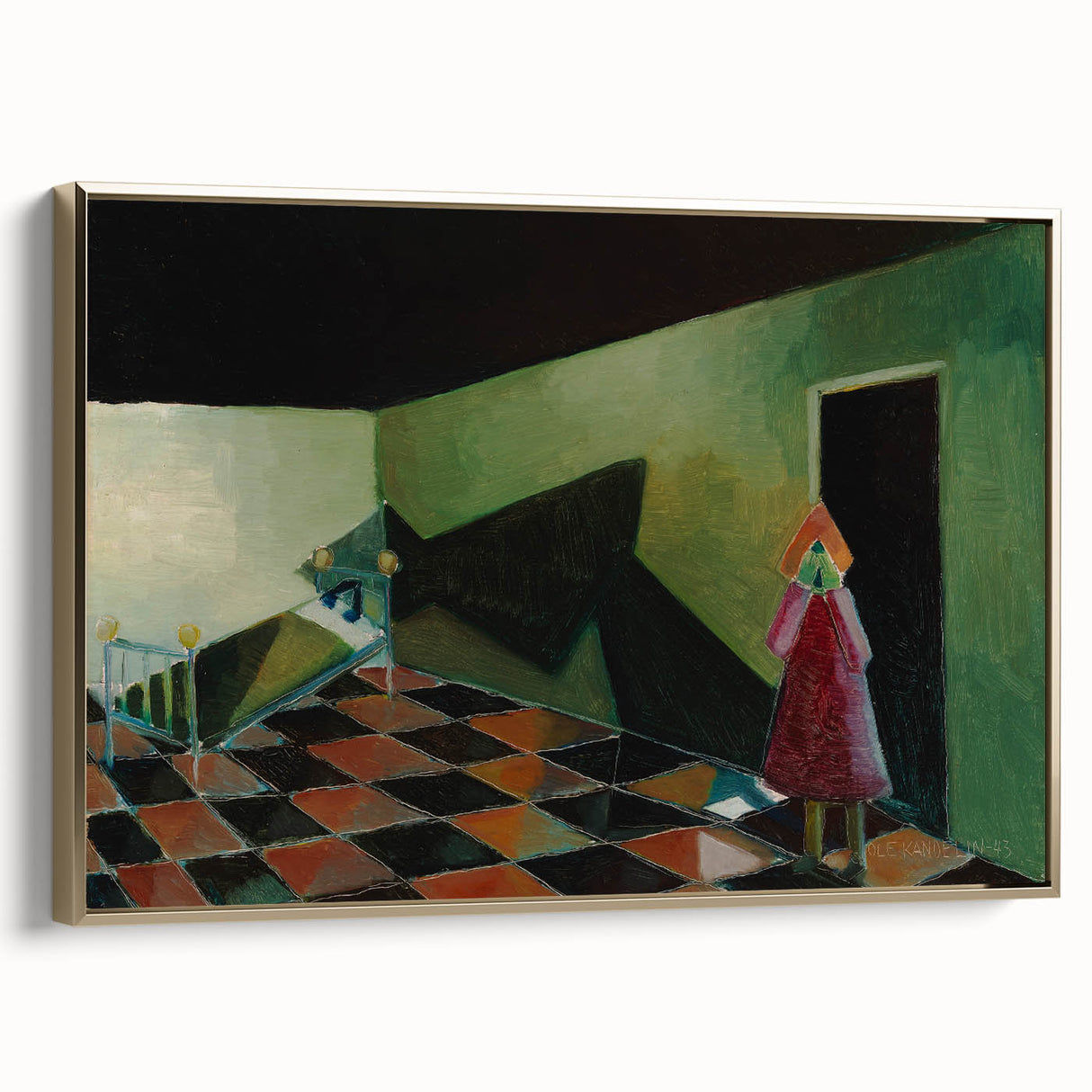 Modern Wall Art – Abstract Orphan by Ole Kandelin