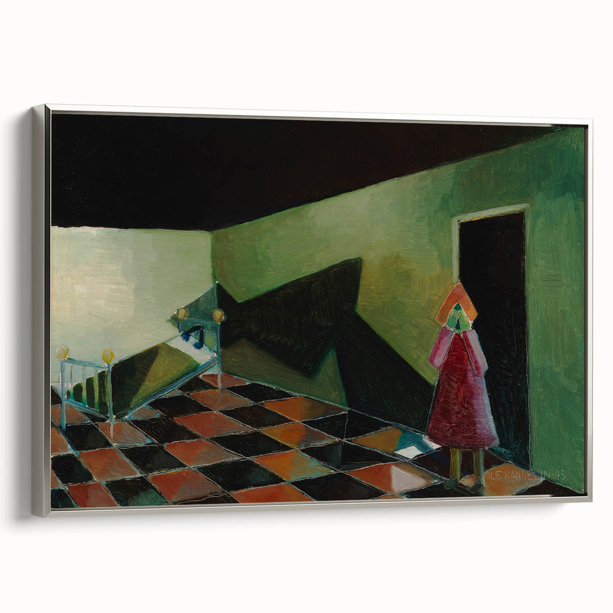 Modern Wall Art – Abstract Orphan by Ole Kandelin