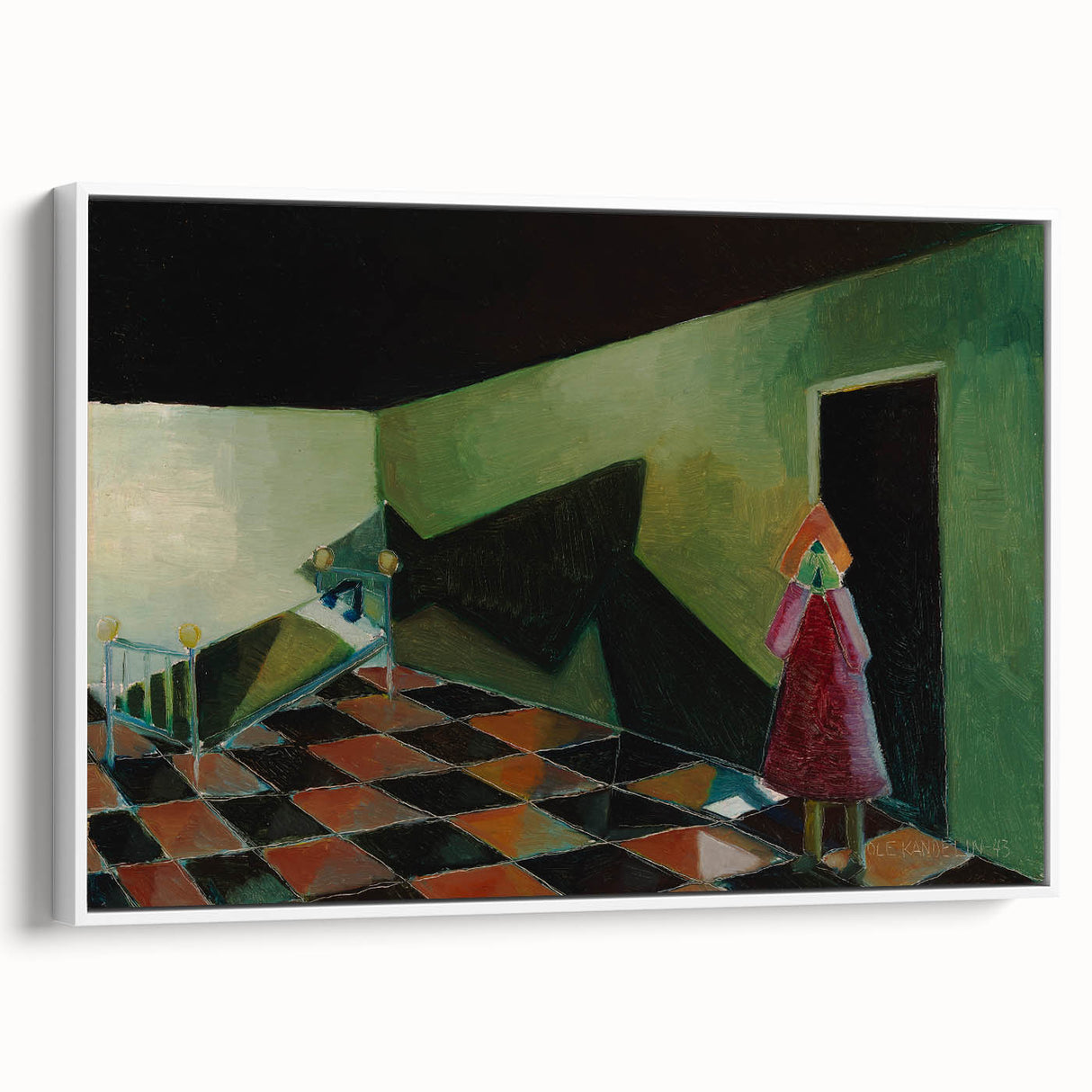 Modern Wall Art – Abstract Orphan by Ole Kandelin