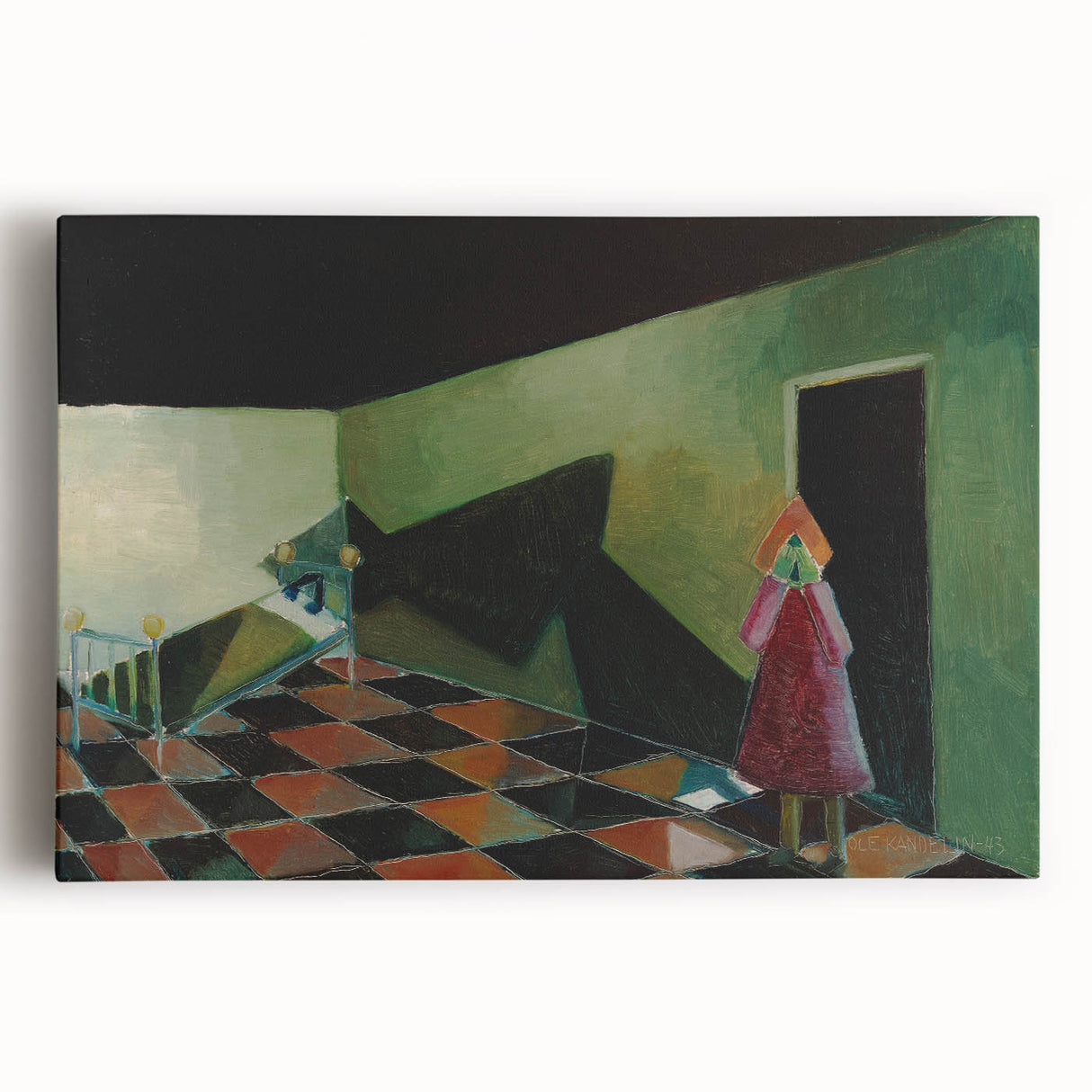 Modern Wall Art – Abstract Orphan by Ole Kandelin