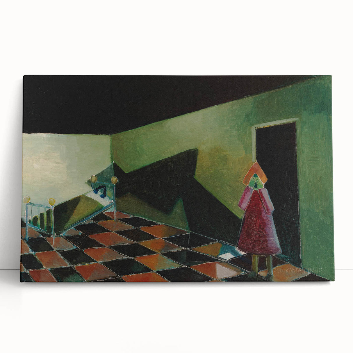 Modern Wall Art – Abstract Orphan by Ole Kandelin