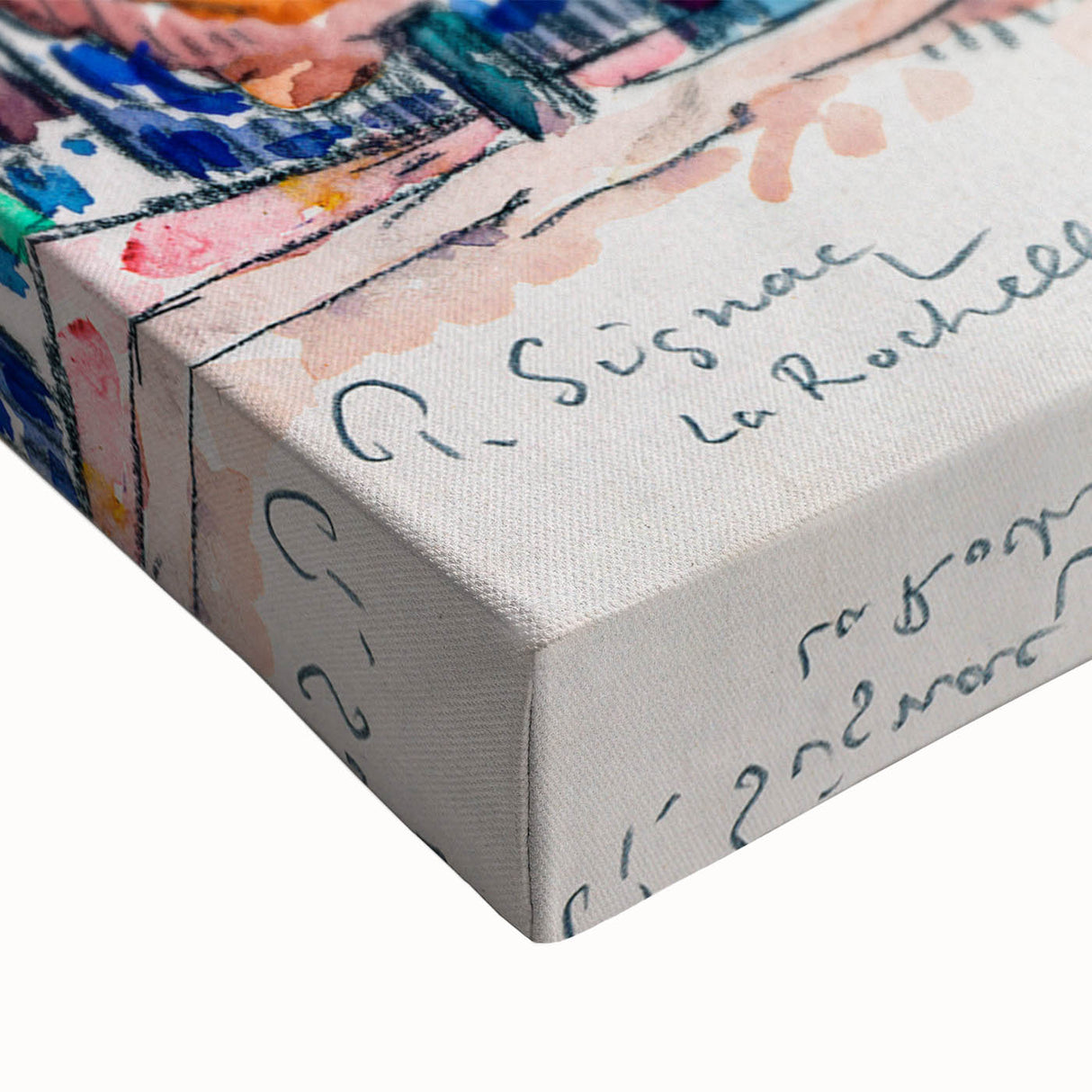 Modern Wall Art – Vibrant La Rochelle by Paul Signac