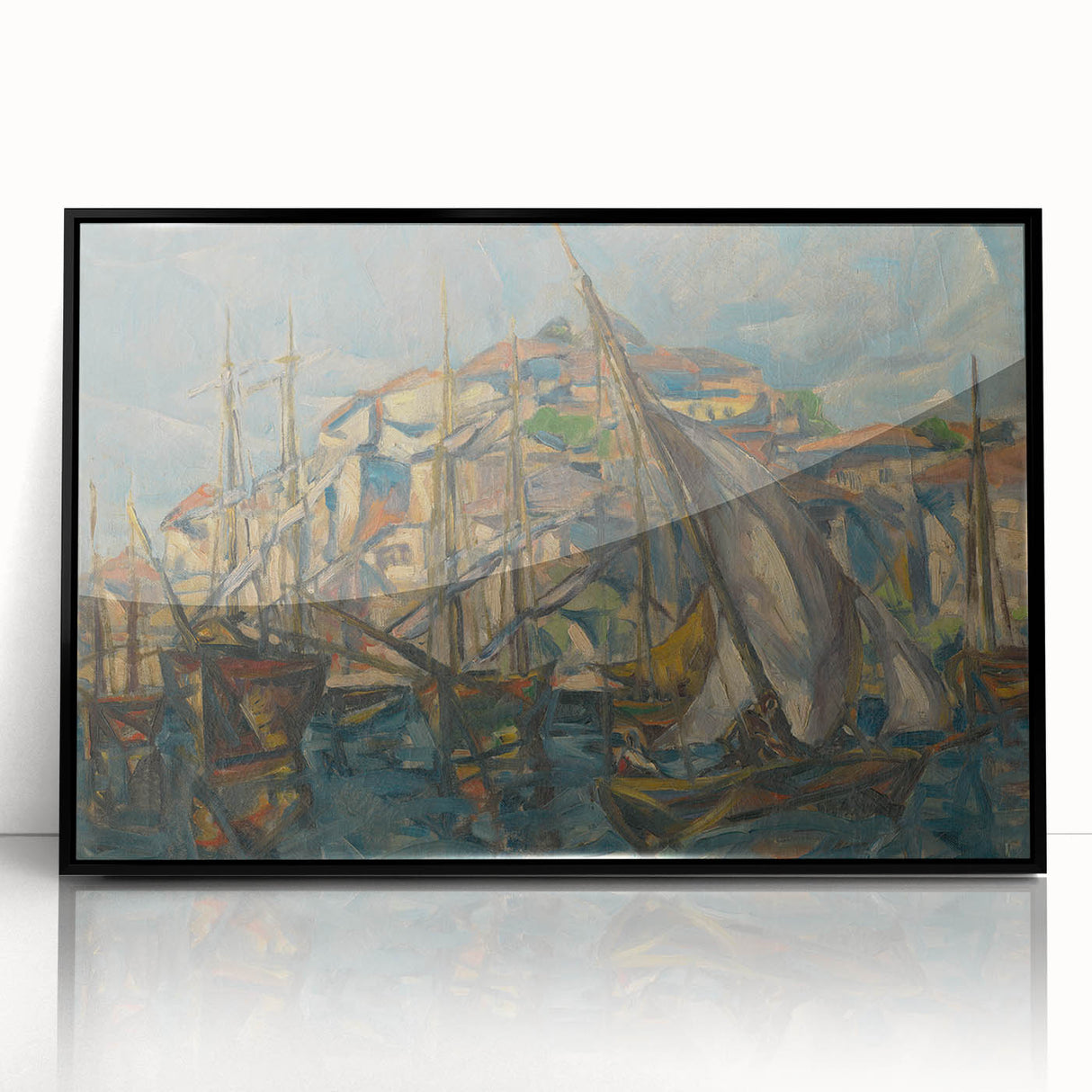 Modern Wall Art – Dubrovnik Harbor by Konštantín Bauer