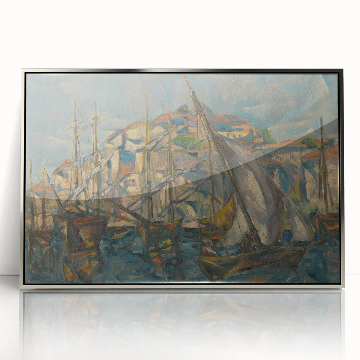 Modern Wall Art – Dubrovnik Harbor by Konštantín Bauer