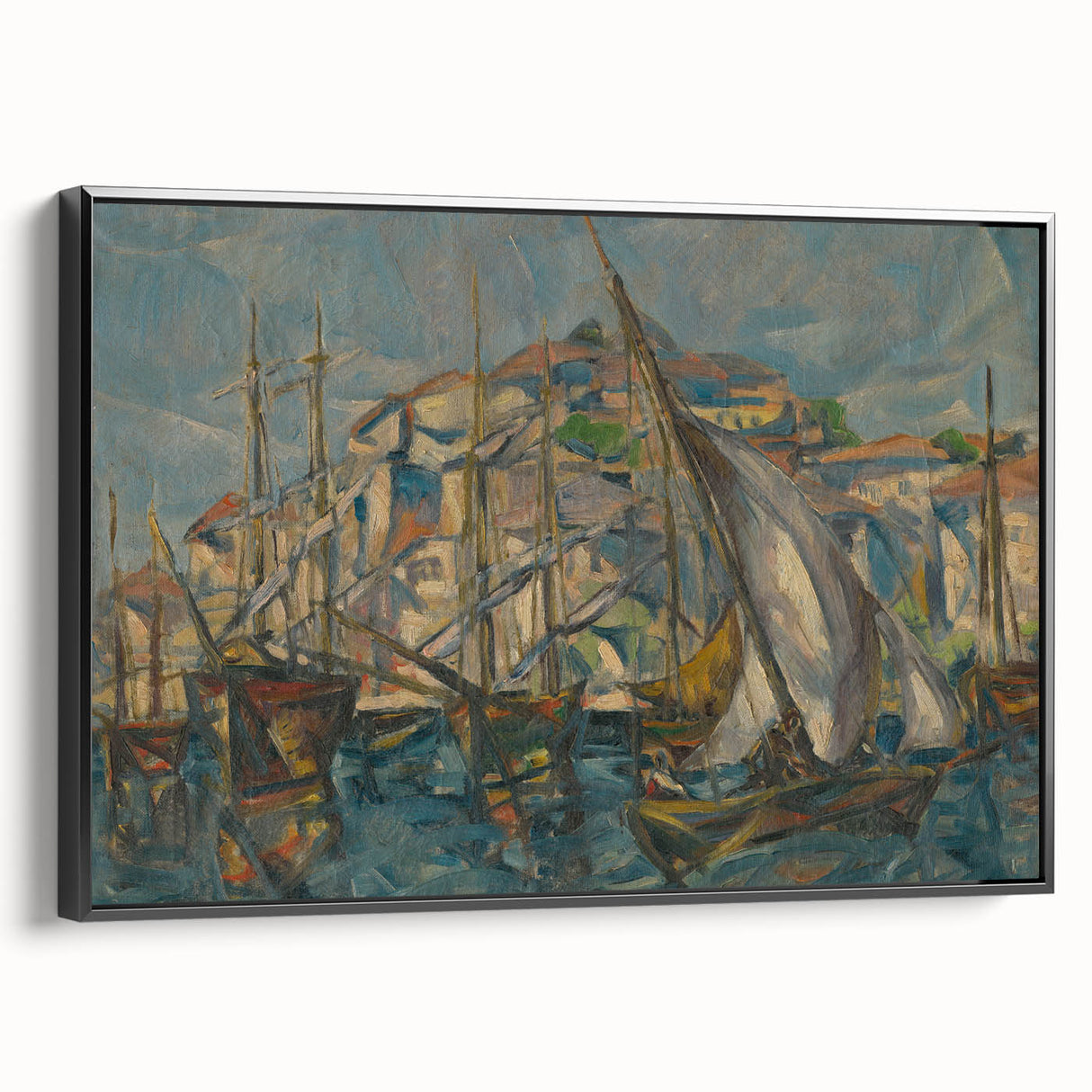 Modern Wall Art – Dubrovnik Harbor by Konštantín Bauer