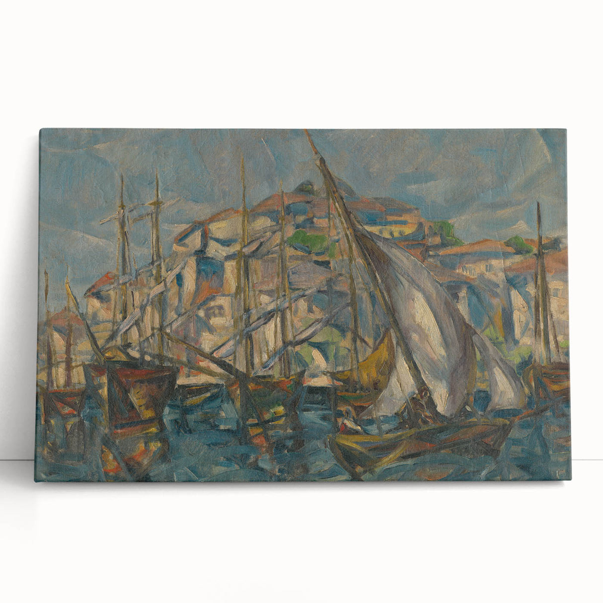 Modern Wall Art – Dubrovnik Harbor by Konštantín Bauer
