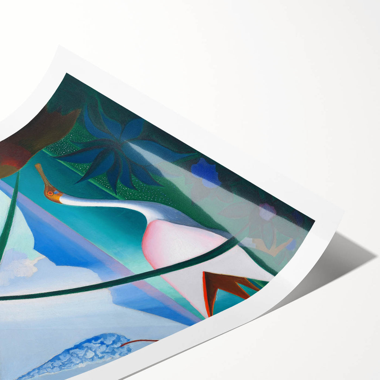 Modern Wall Art - Joseph Stella’s Neapolitan Song Print