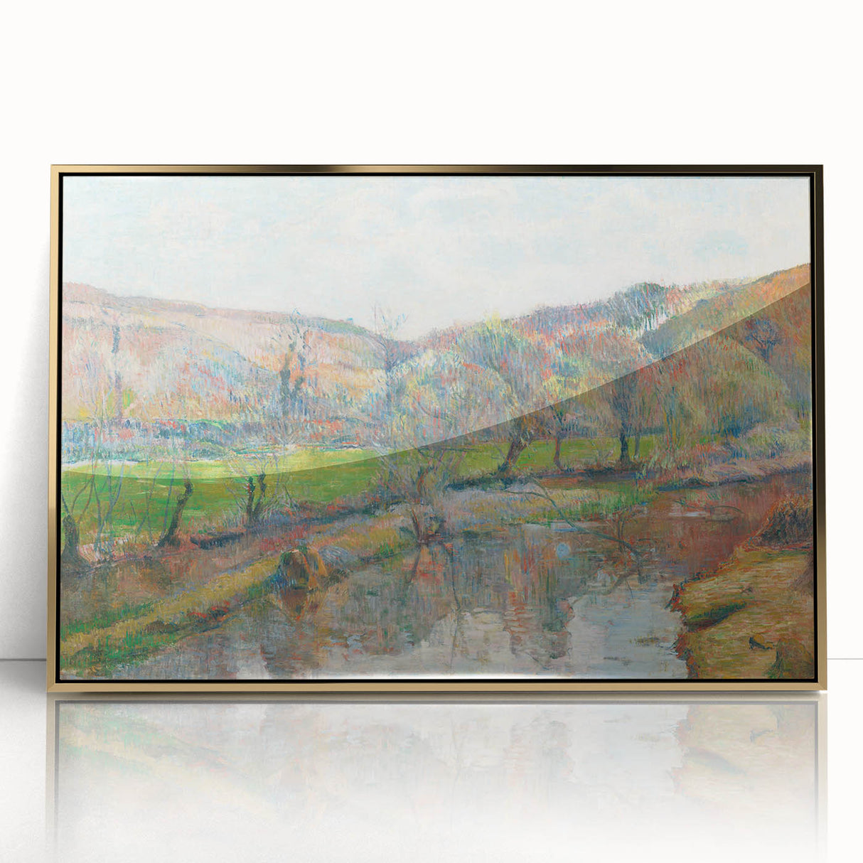 Modern Wall Art – Brittany Landscape by Paul Gauguin