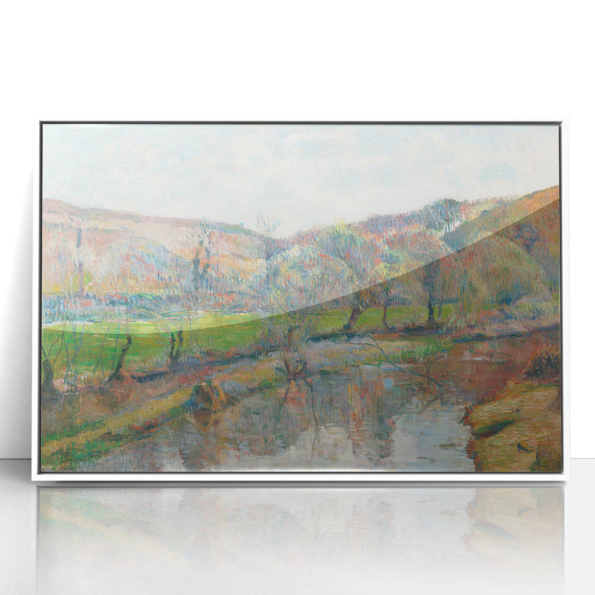 Modern Wall Art – Brittany Landscape by Paul Gauguin