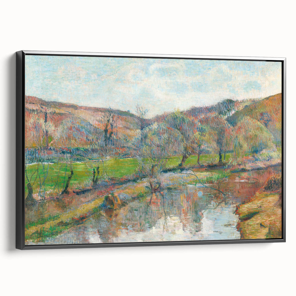 Modern Wall Art – Brittany Landscape by Paul Gauguin