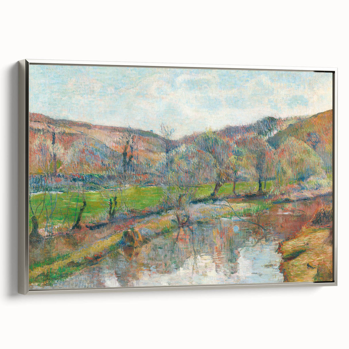 Modern Wall Art – Brittany Landscape by Paul Gauguin