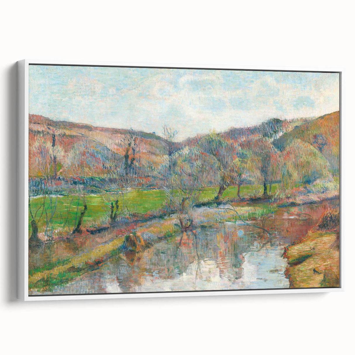 Modern Wall Art – Brittany Landscape by Paul Gauguin