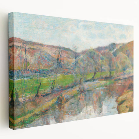 Modern Wall Art – Brittany Landscape by Paul Gauguin