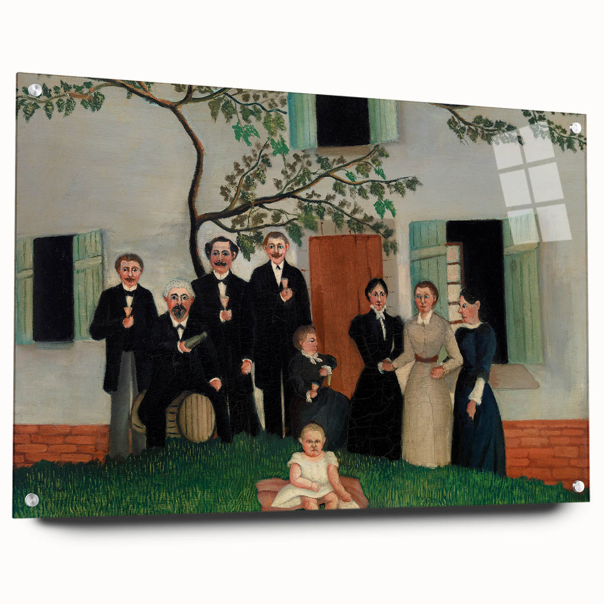 Modern Wall Art – The Family by Henri Rousseau
