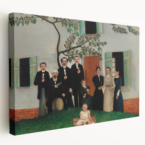 Modern Wall Art – The Family by Henri Rousseau