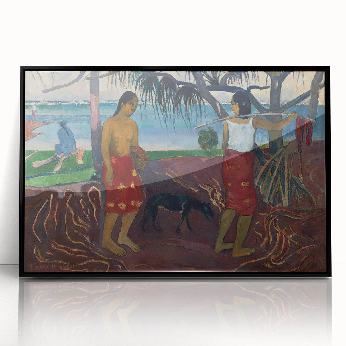 Modern Wall Art – I Raro te Oviri by Paul Gauguin