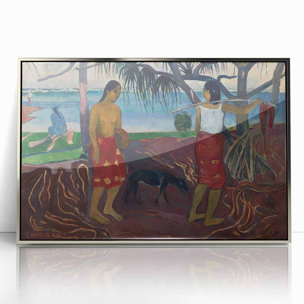 Modern Wall Art – I Raro te Oviri by Paul Gauguin