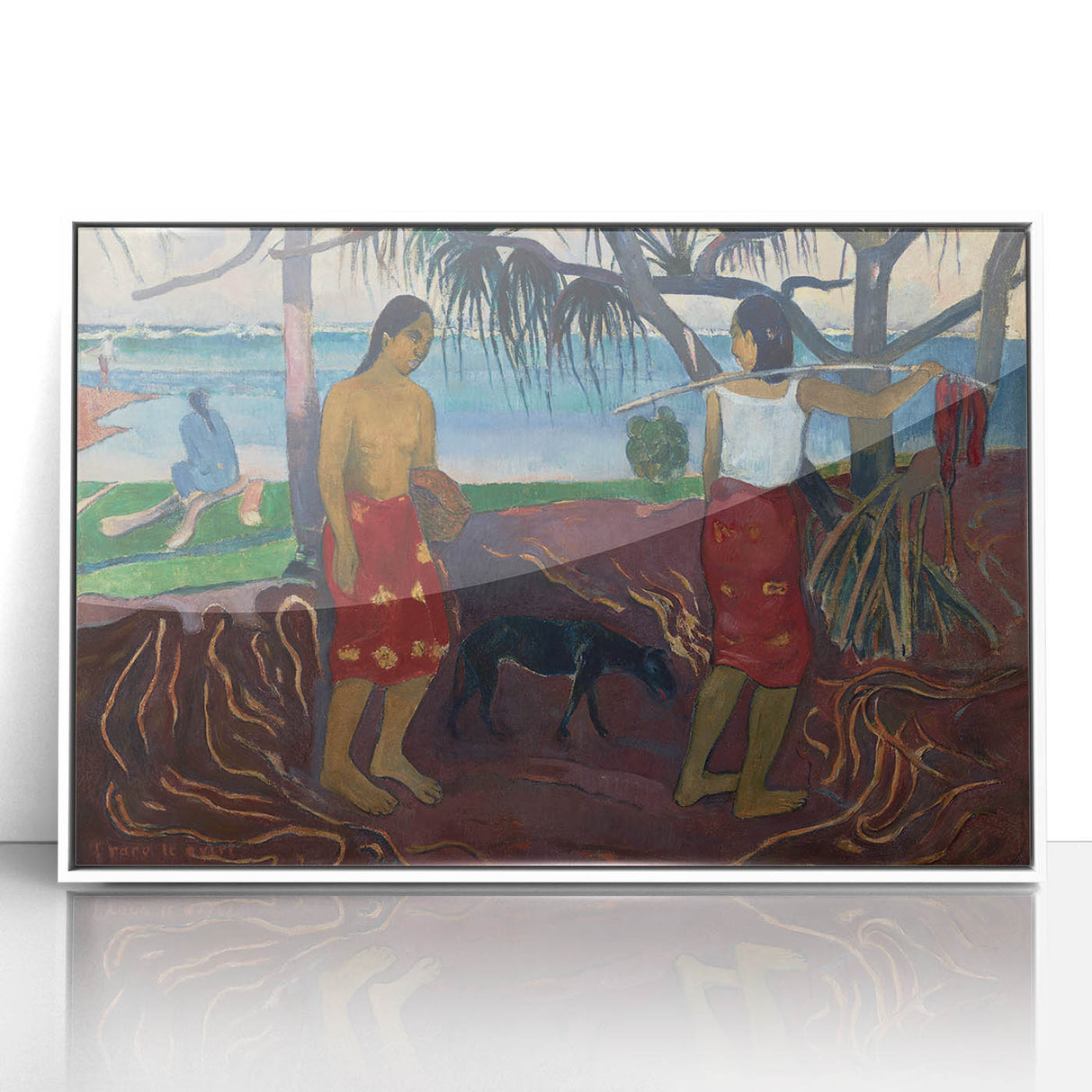 Modern Wall Art – I Raro te Oviri by Paul Gauguin