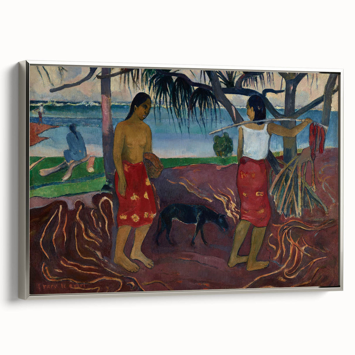 Modern Wall Art – I Raro te Oviri by Paul Gauguin