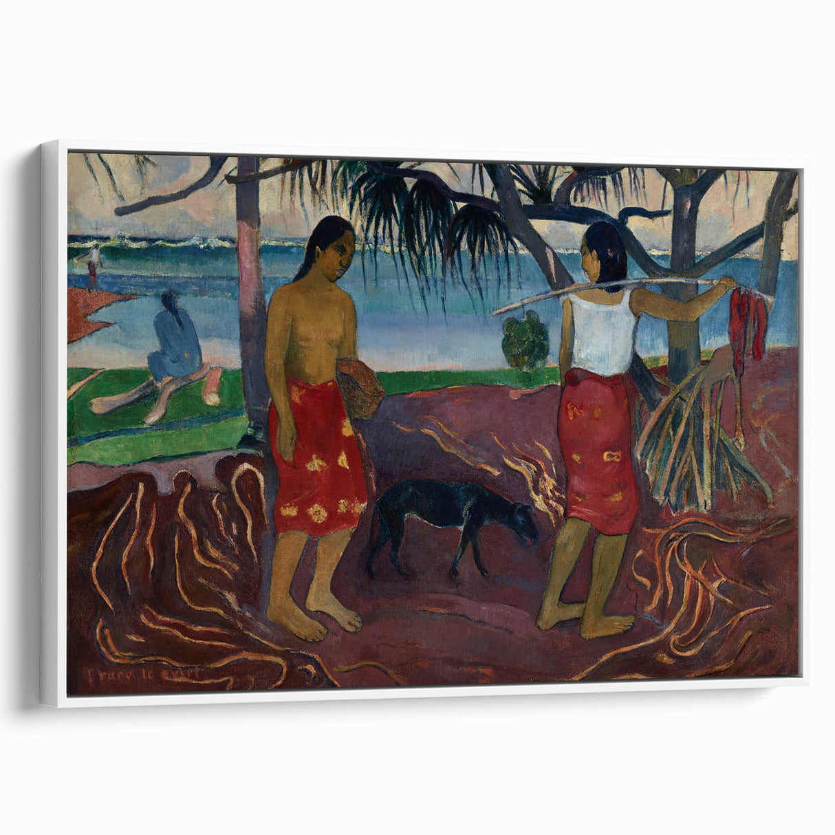 Modern Wall Art – I Raro te Oviri by Paul Gauguin