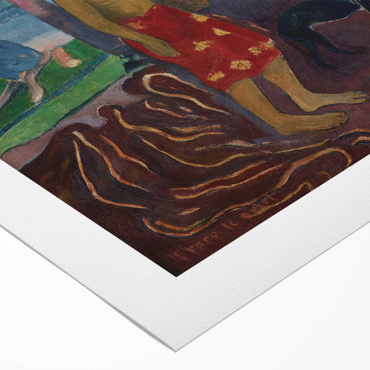 Modern Wall Art – I Raro te Oviri by Paul Gauguin