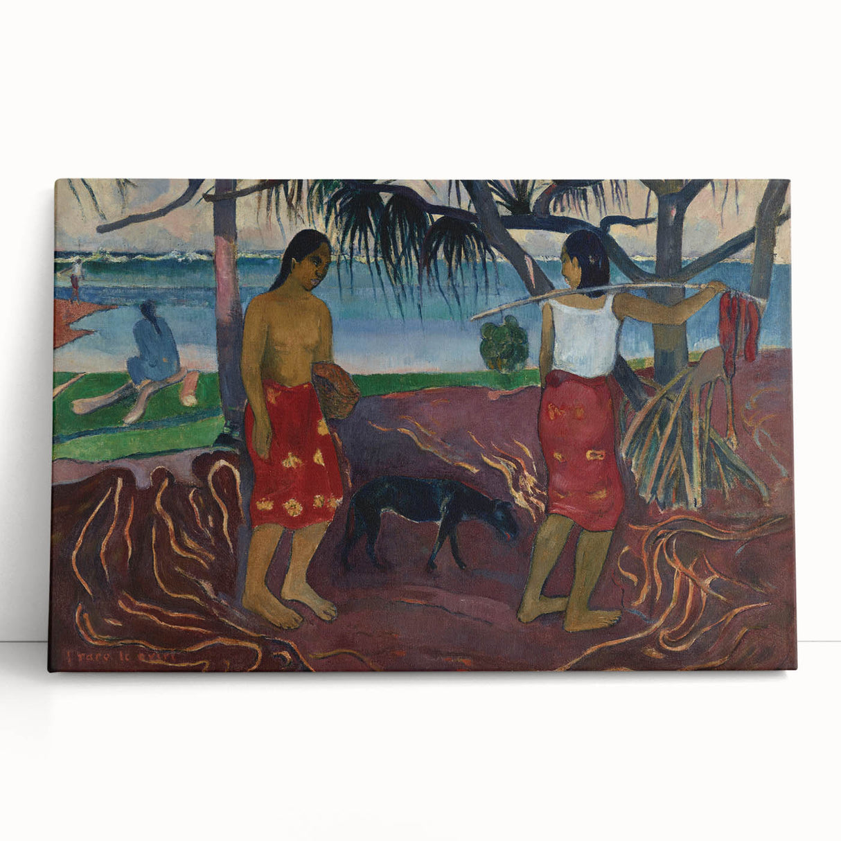 Modern Wall Art – I Raro te Oviri by Paul Gauguin