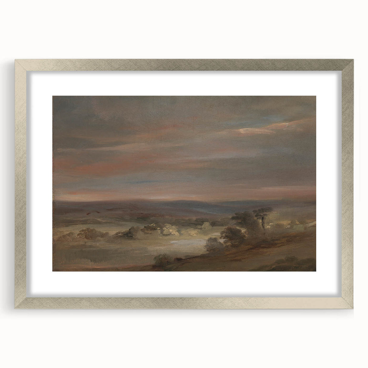 Romanticism Art: Hampstead Heath Early Morning by Constable