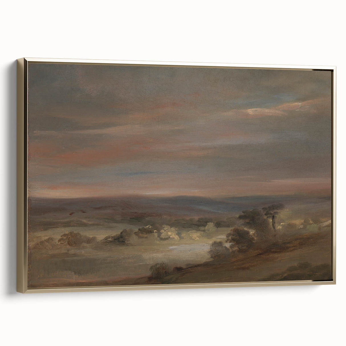 Romanticism Art: Hampstead Heath Early Morning by Constable