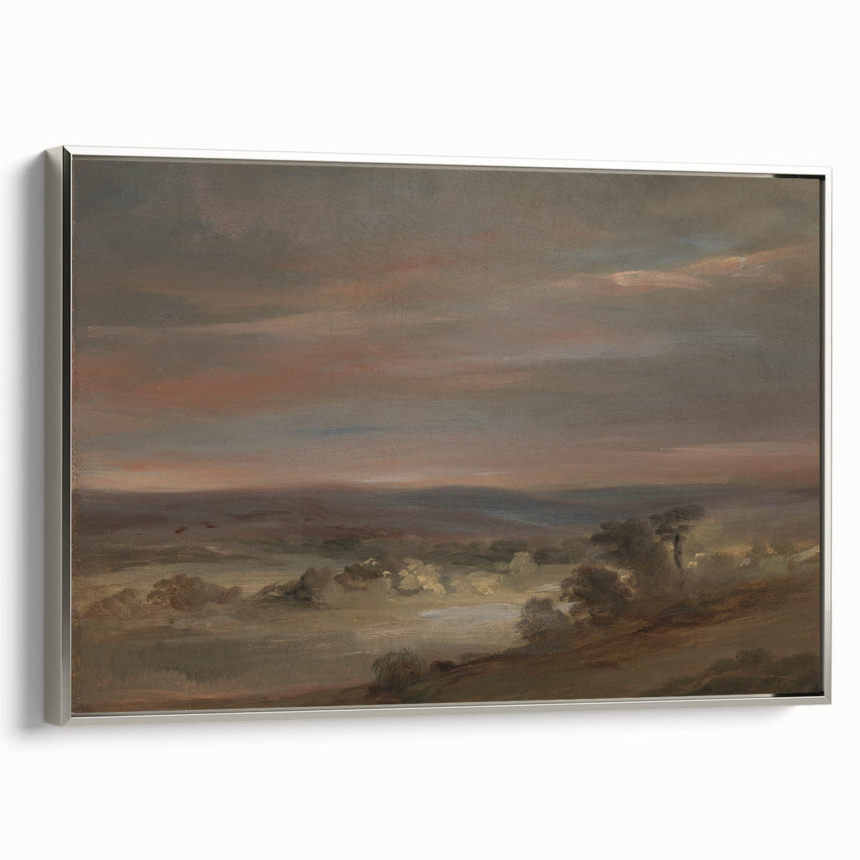 Romanticism Art: Hampstead Heath Early Morning by Constable