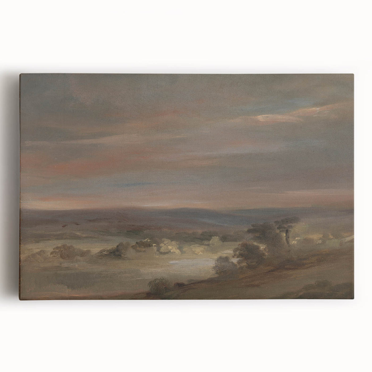 Romanticism Art: Hampstead Heath Early Morning by Constable