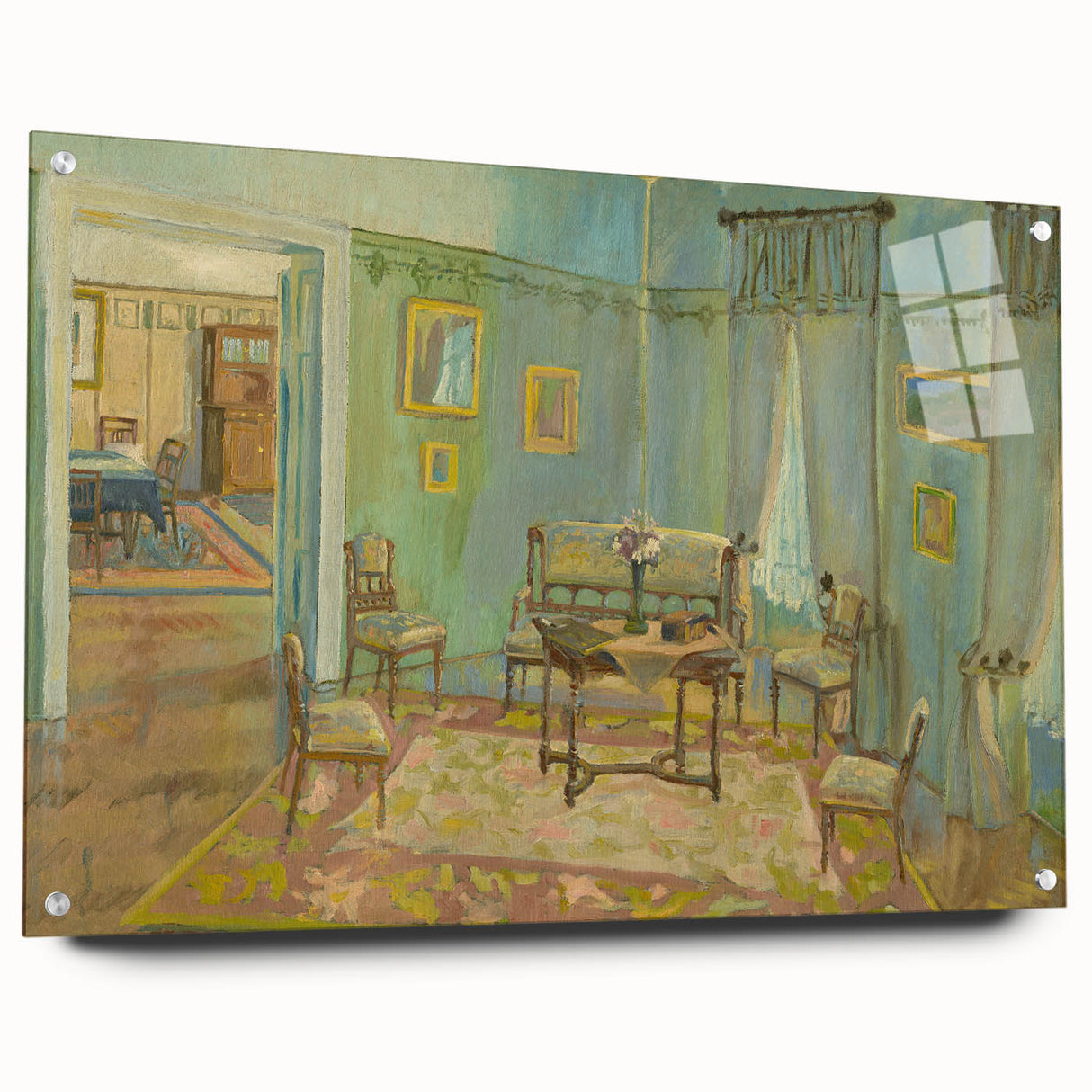 Modern Wall Art – Room Interior by Konštantín Bauer