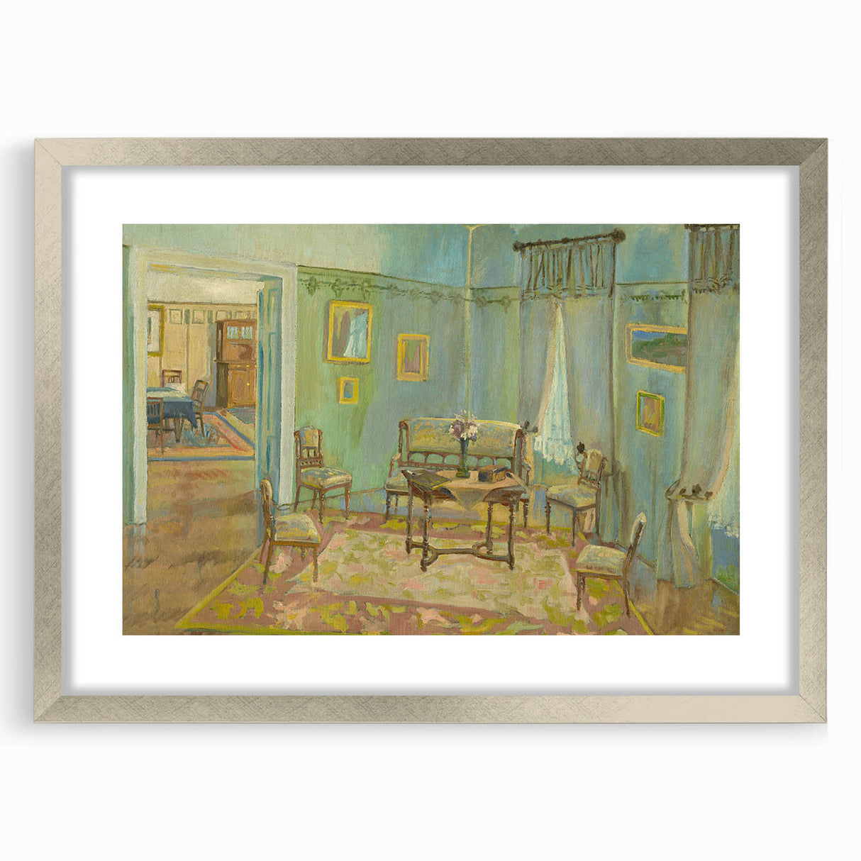 Modern Wall Art – Room Interior by Konštantín Bauer