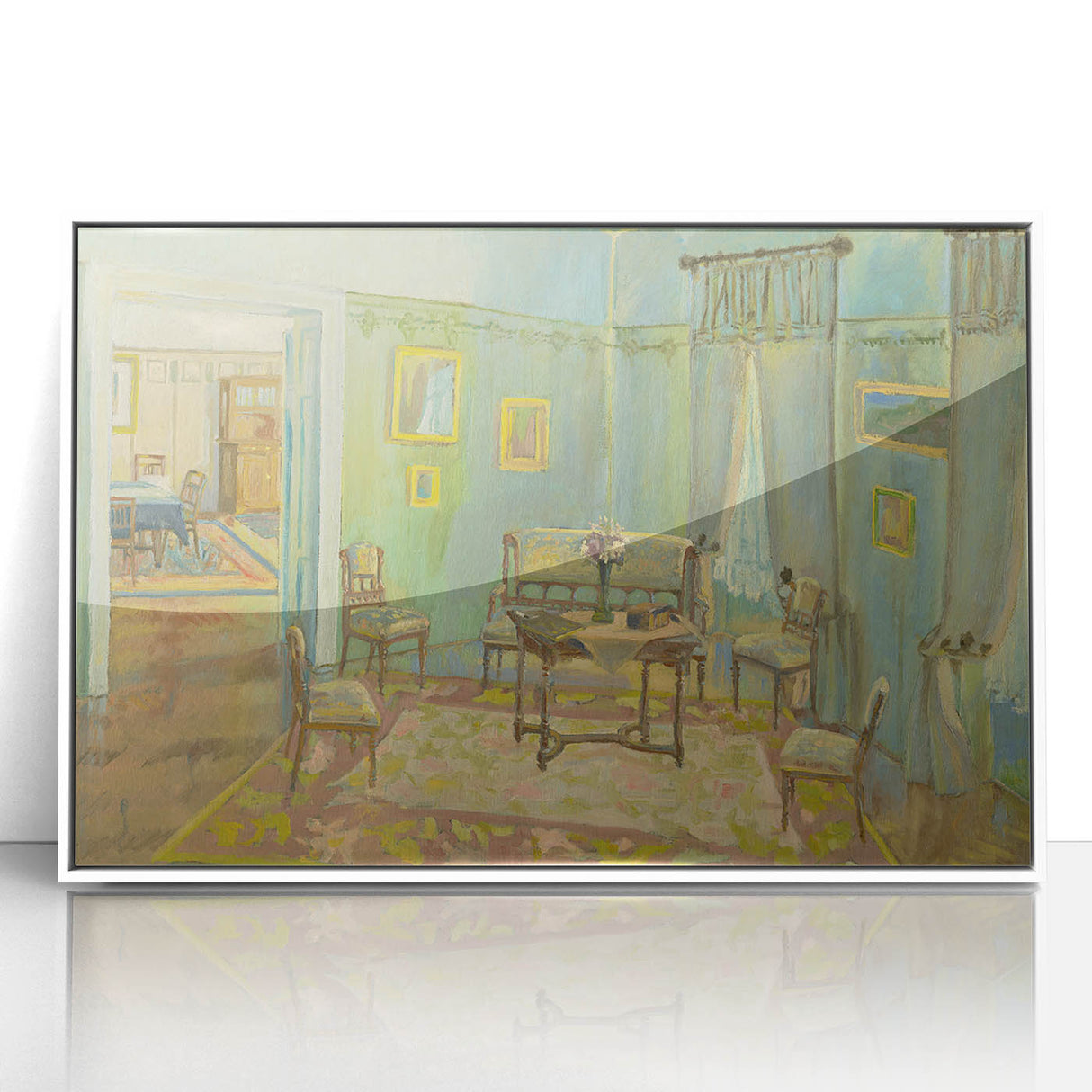 Modern Wall Art – Room Interior by Konštantín Bauer