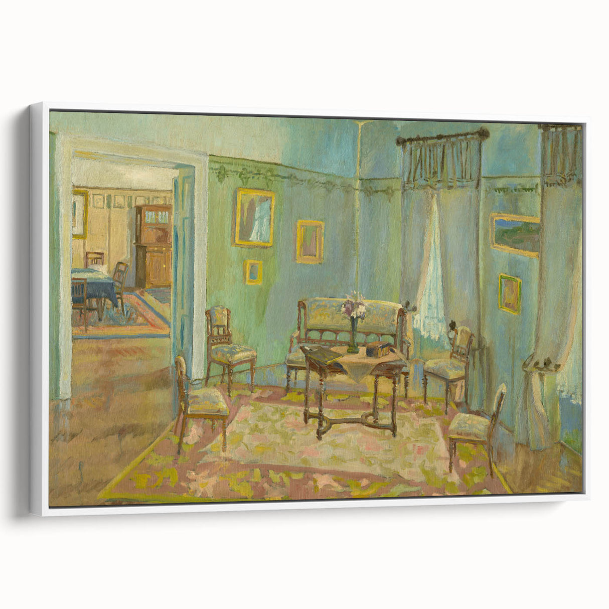 Modern Wall Art – Room Interior by Konštantín Bauer