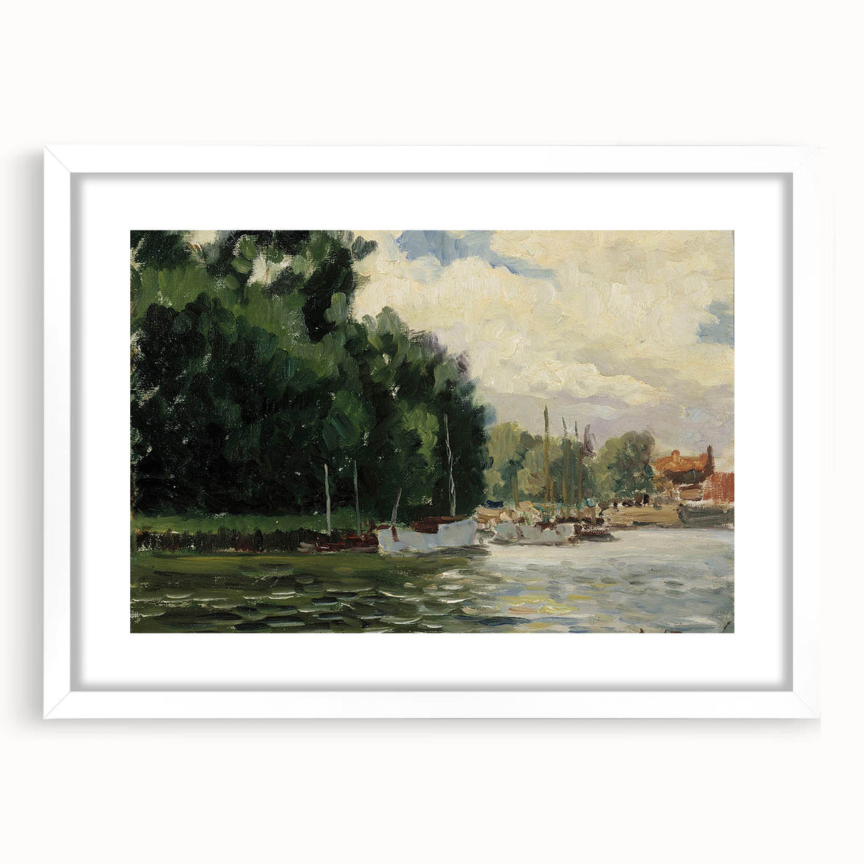 Modern Wall Art – "Richmond, Thames" by Alfred William Finch
