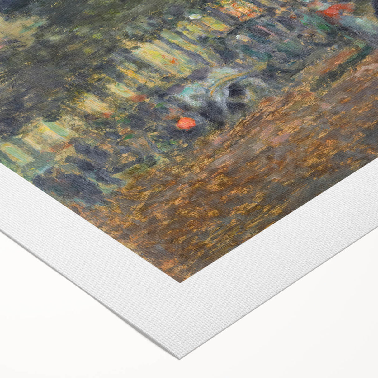 Place Pigalle at Night" by Pierre Bonnard - Illuminated Cityscape