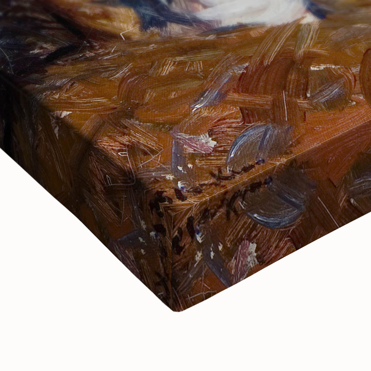 Portrait Wall Art - Girl with Fox Furs by William James Glackens