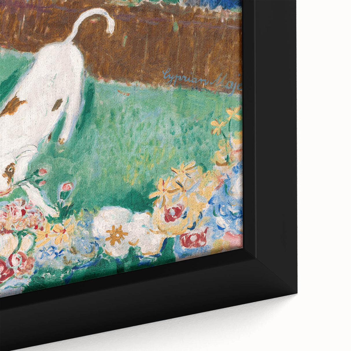 Charming Farm Scene - Calf (1932) by Cyprián Majerník