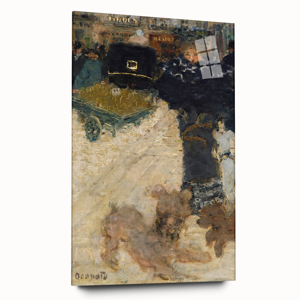 Impressionist Cityscape - Place Clichy by Pierre Bonnard (1895)