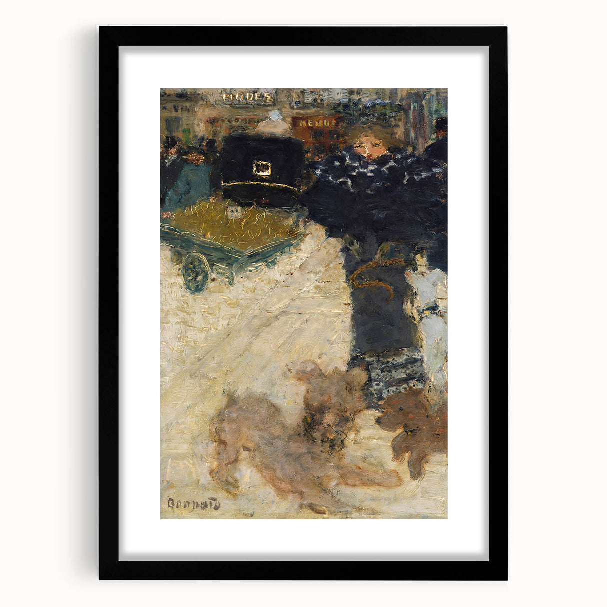 Impressionist Cityscape - Place Clichy by Pierre Bonnard (1895)