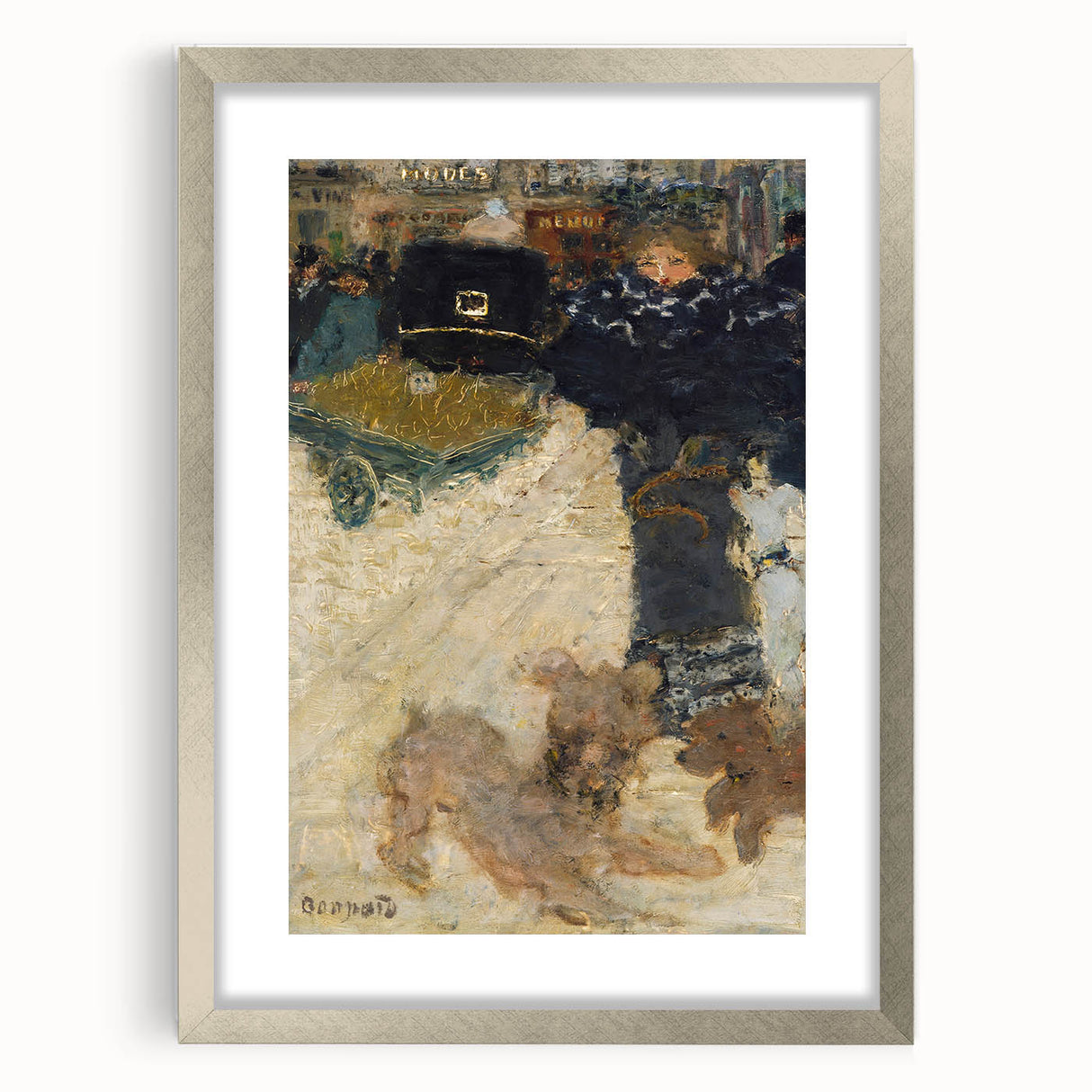 Impressionist Cityscape - Place Clichy by Pierre Bonnard (1895)